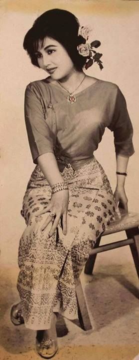 6. Daw Khin Yu May 1960s Burmese actress